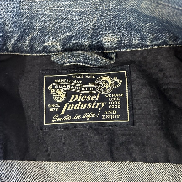 Diesel Industry Wild Spirit Women’s Jeans Jacket Size M - Picture 10 of 16